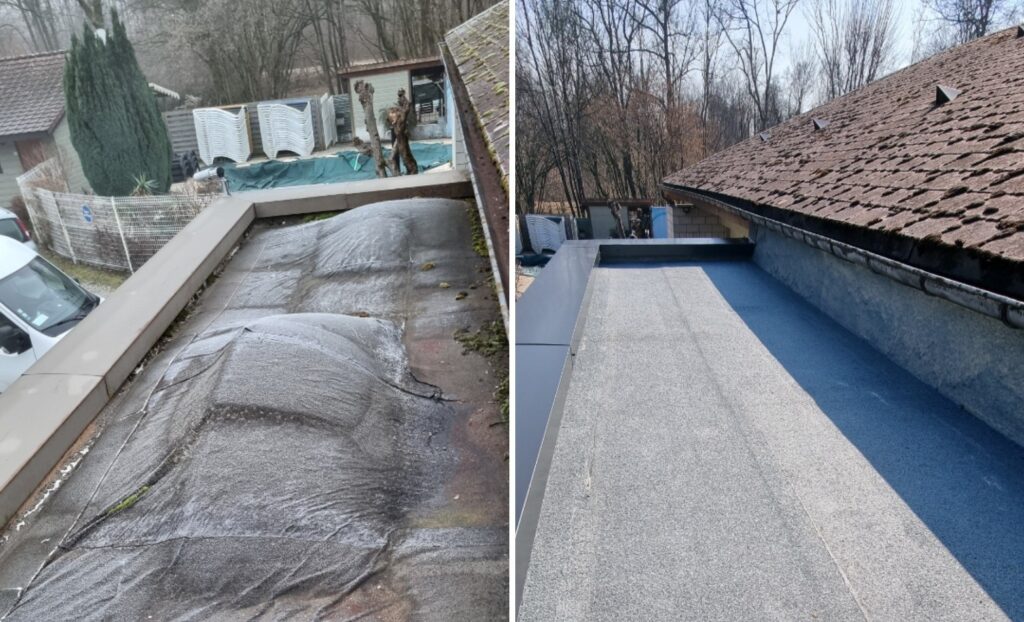 étanchéité de rénovation de toiture